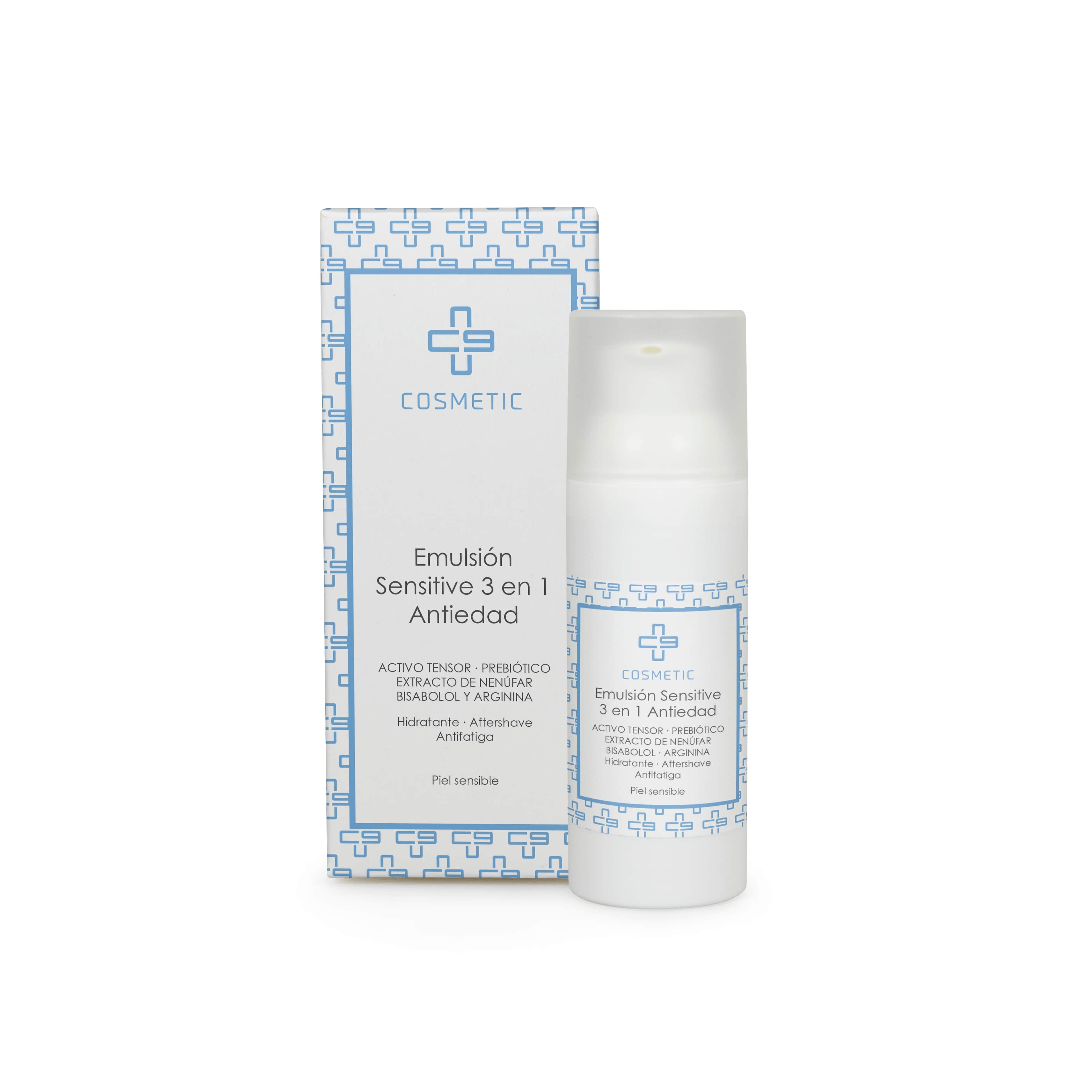 C9 COSMETIC EMULSION HOMBRE 3 EN 1. farmacia c9 tenerife