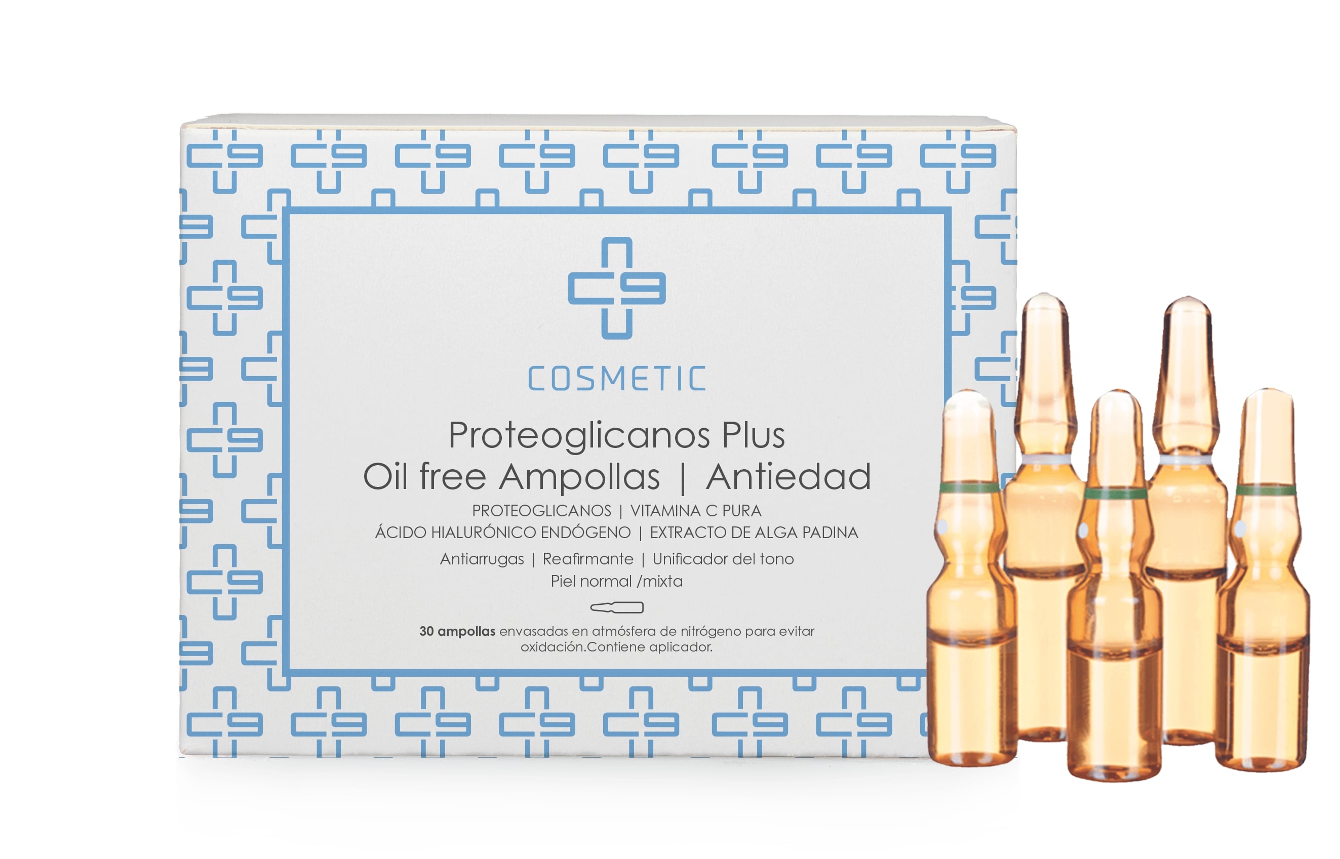 C9 COSMETIC PROTEOGLICANOS PLUS OIL FREE 30 UNI. farmacia c9 tenerife